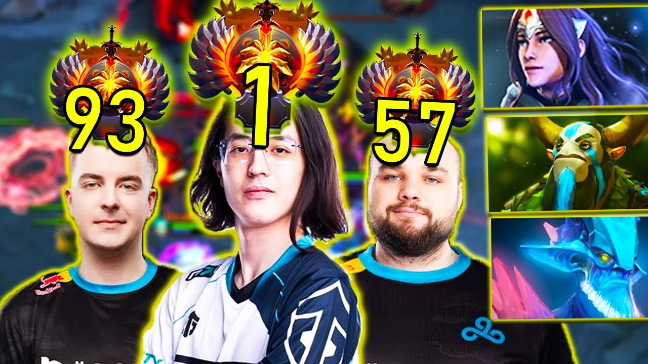 Cloud9 plays Ranked together - Watson Mirana Carry 14700 MMR