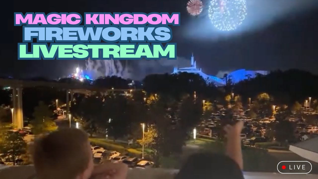 LIVE! On the Contemporary-Bay Lake Tower Sky Bridge for Happily Ever After!