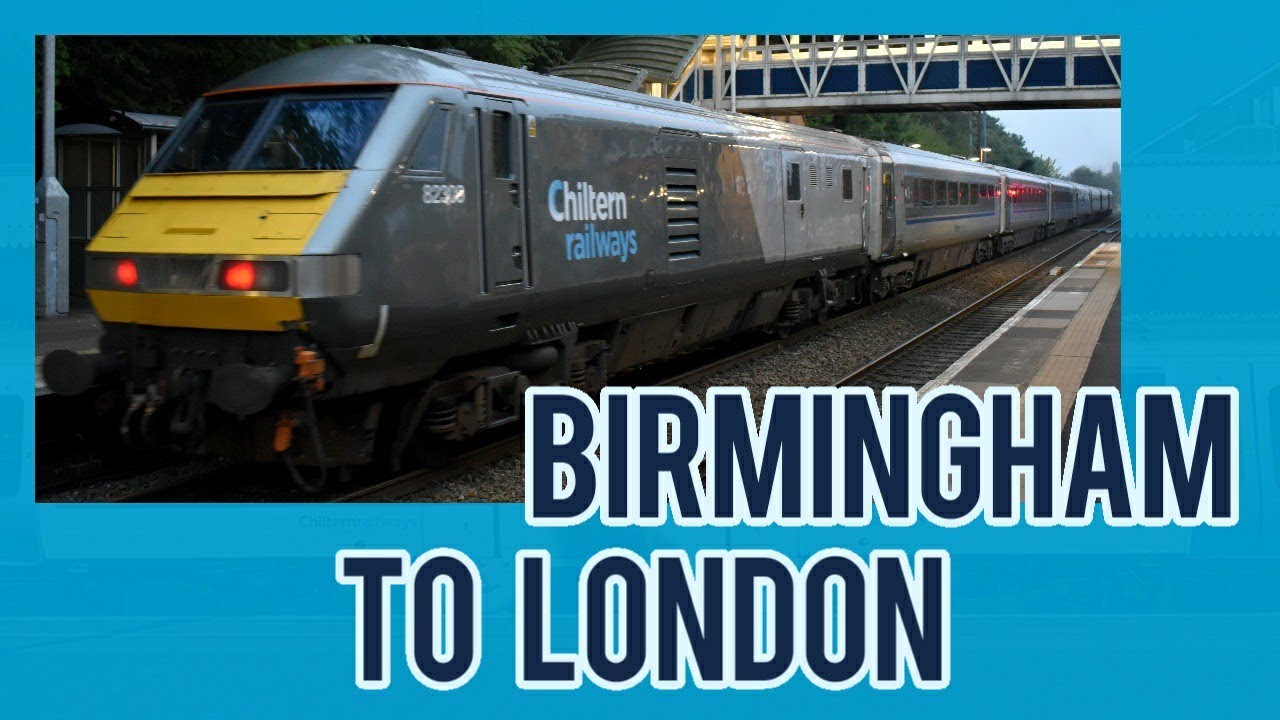 Birmingham Snow Hill to London Marylebone | FULL JOURNEY | Chiltern Railways 68 Mark 3 (Mainline)