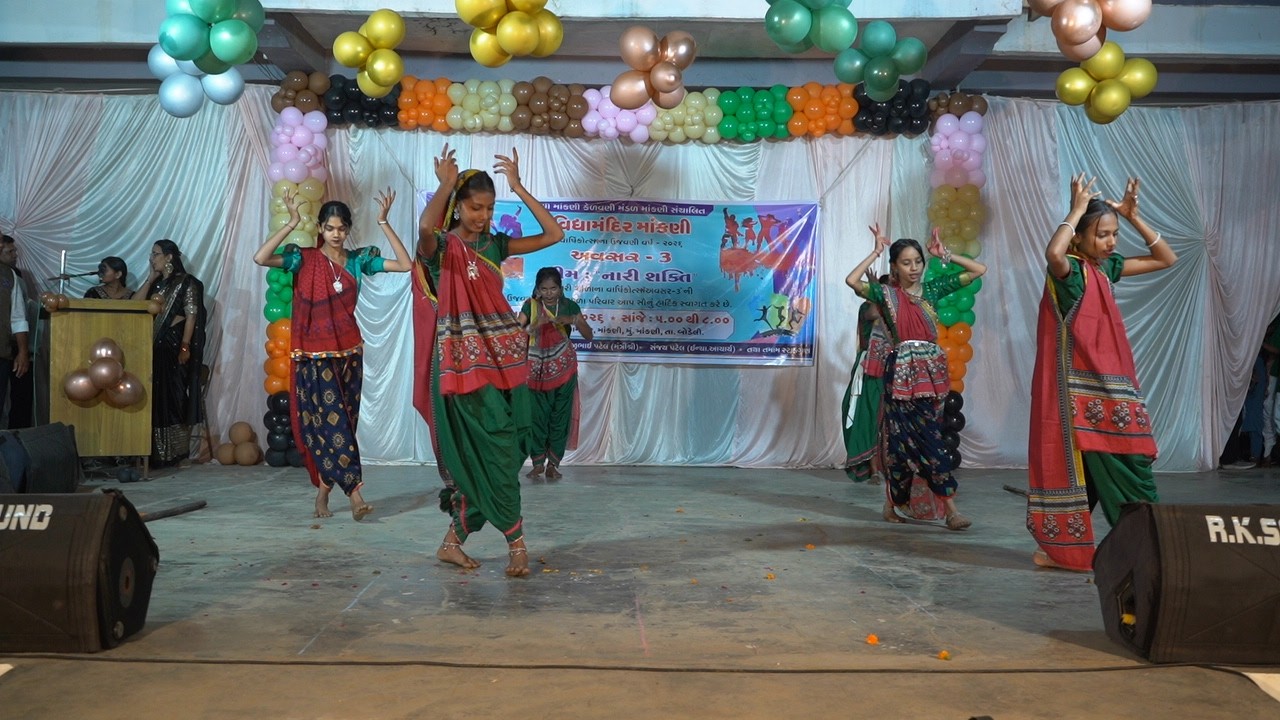 Adiwashi naari dance performance #timli  || Annual day 2026 || Aavsar-3 || vidhayamandir mankani