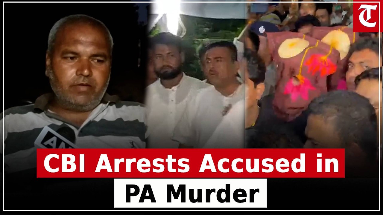 CM Suvendu Adhikari PA murder case: CBI arrests Rajkumar Singh in major breakthrough
