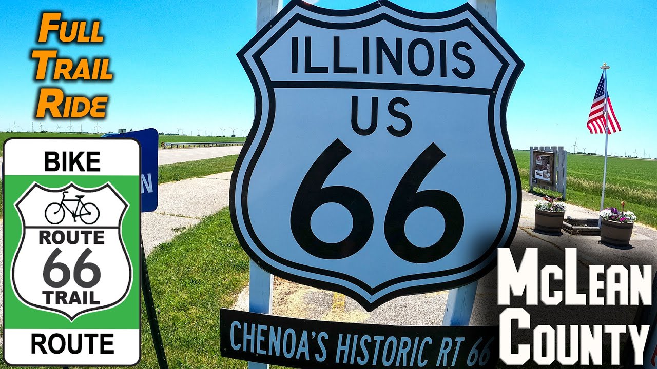 Route 66 Trail: Chenoa, Illinois - Round Trip - June 2021