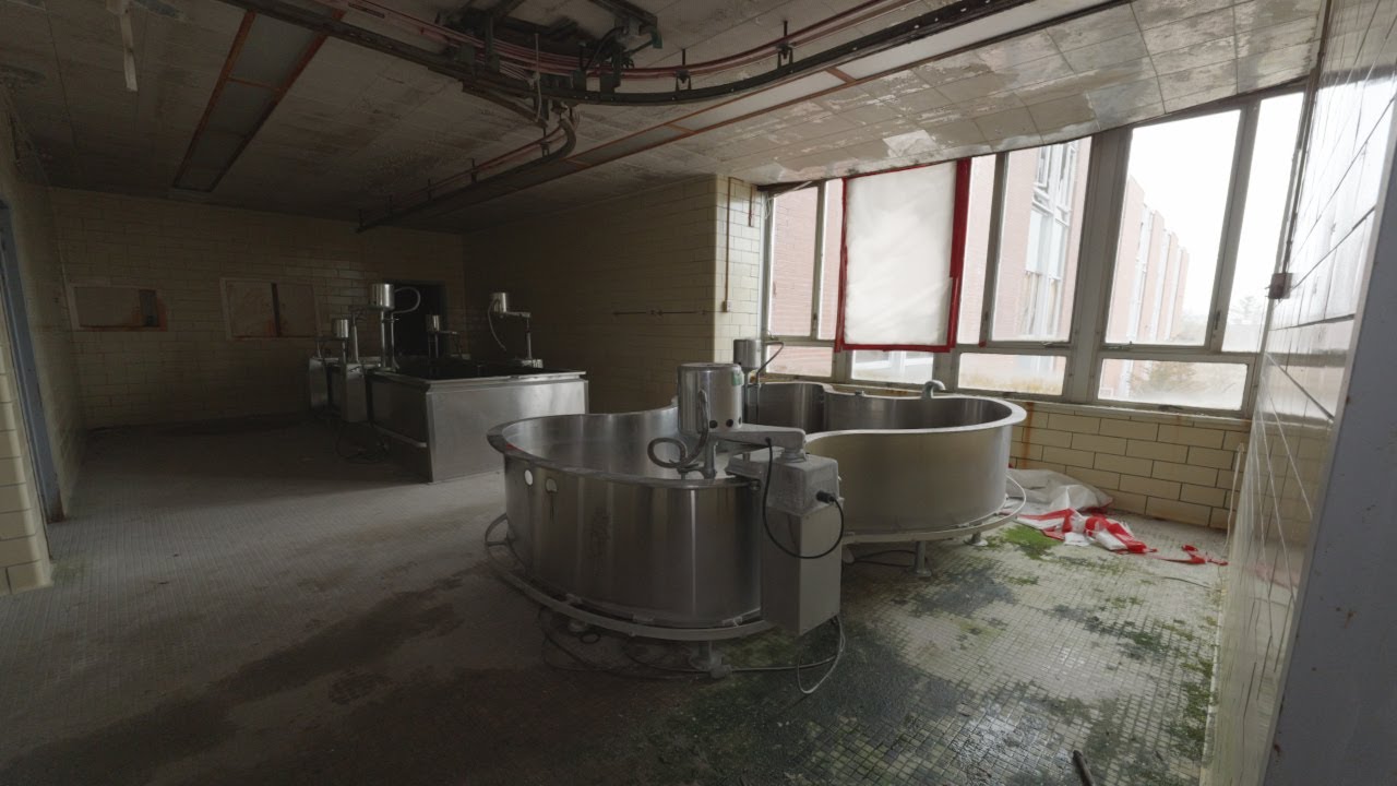 Return To The Abandoned Hospital- Found Massive Hydro Therapy Tubs