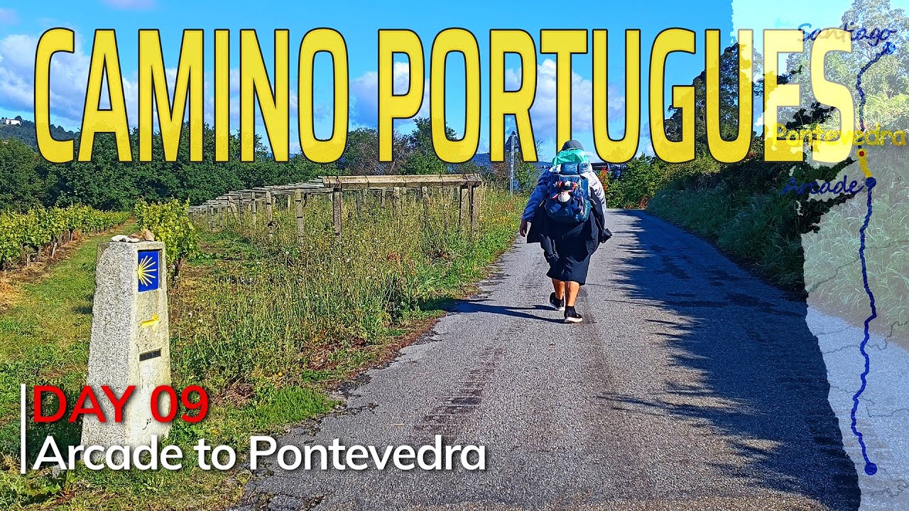 Camino Portugues Central: Pontevedra gives water to travellers | Day 9 | Arcade to Pontevedra