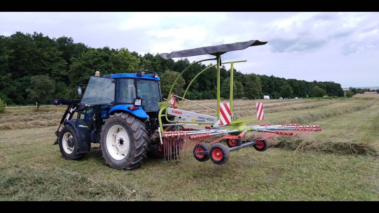 Nowa Zgrabiarka Claas Liner 450 || 2 ha Ugoru || Nowe Maszyny na Placu