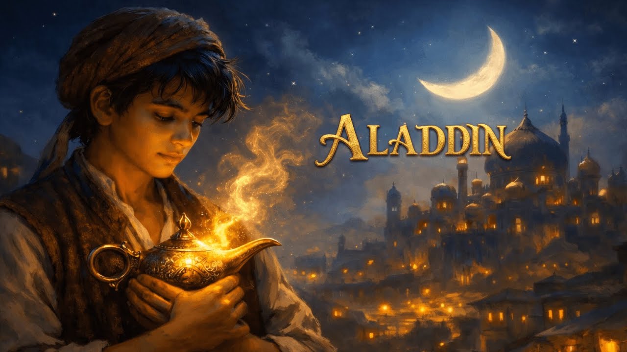 Aladdin and the Wonderful Lamp | A Magical Audiobook Story