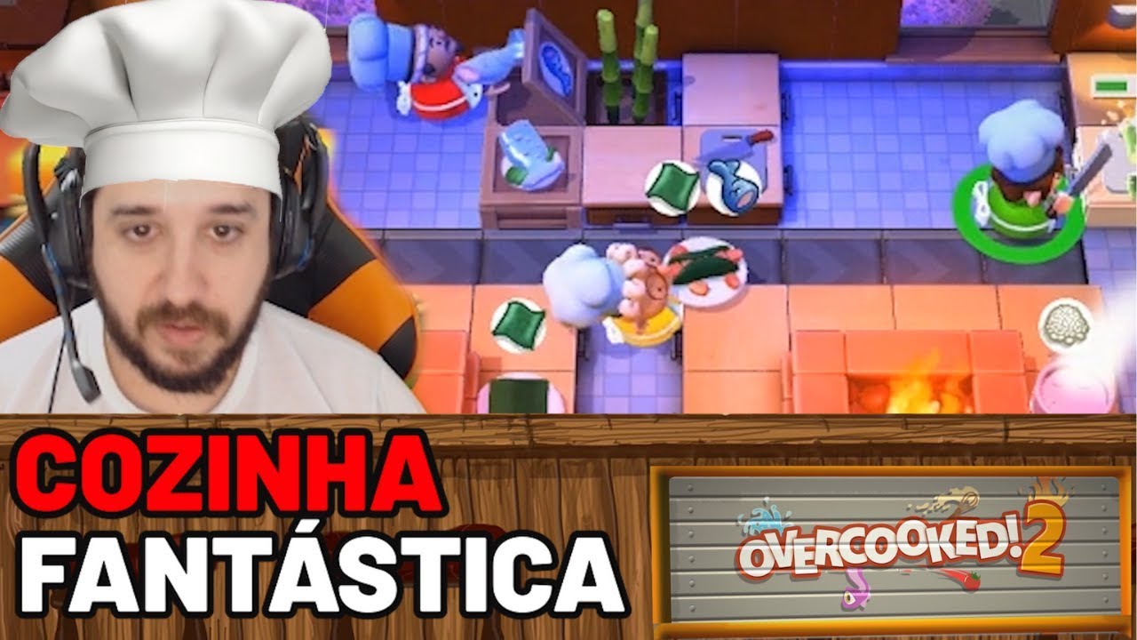 A FANTÁSTICA COZINHA DO AKUMOTO (ft. Kenji, Loki e Rebeca) - Overcooked 2