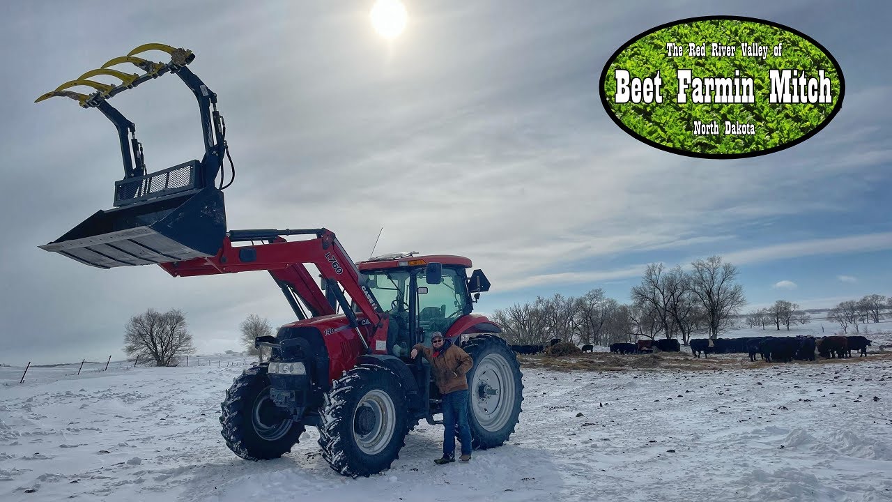 Cattle Ranch Tour in North Dakota! (And Feeding)