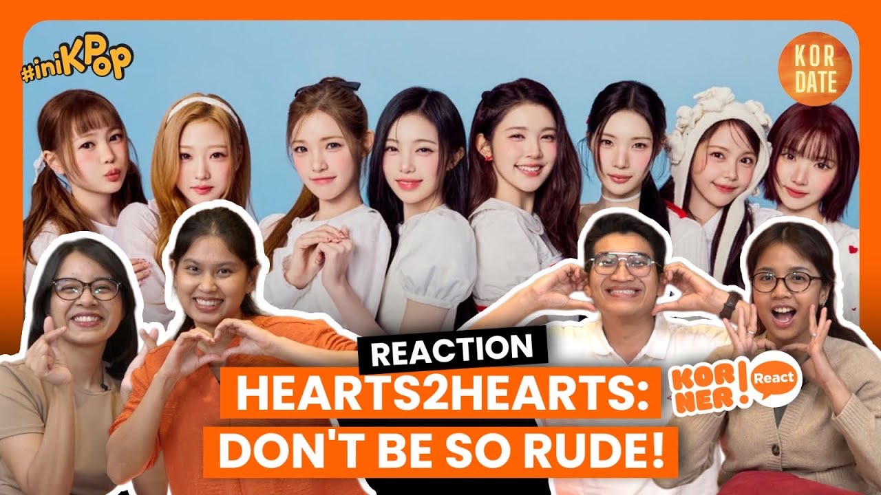 Hearts2Hearts - RUDE & Genie LIVE Fan Meeting (indo reaction) | KORNER by KOR.DATE
