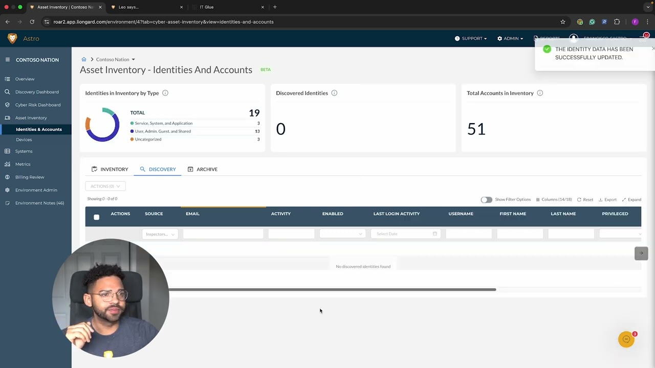 3  - Liongard's Cyber Asset Inventory