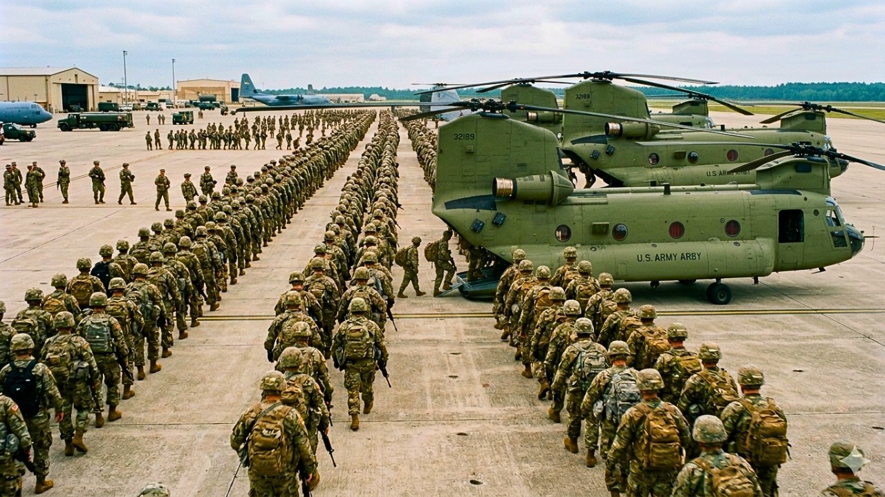 TEHRAN SHOCKED! 15,000 Elite US Troops Deployed to the Middle East on a Secret Mission