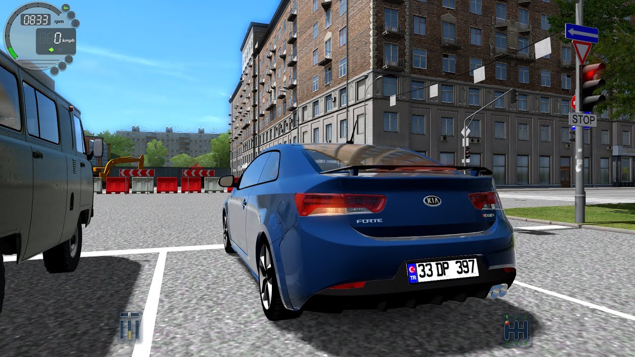 City Car Driving 1.4.1 Kia Forte TrackIR 4 Pro [1080P]