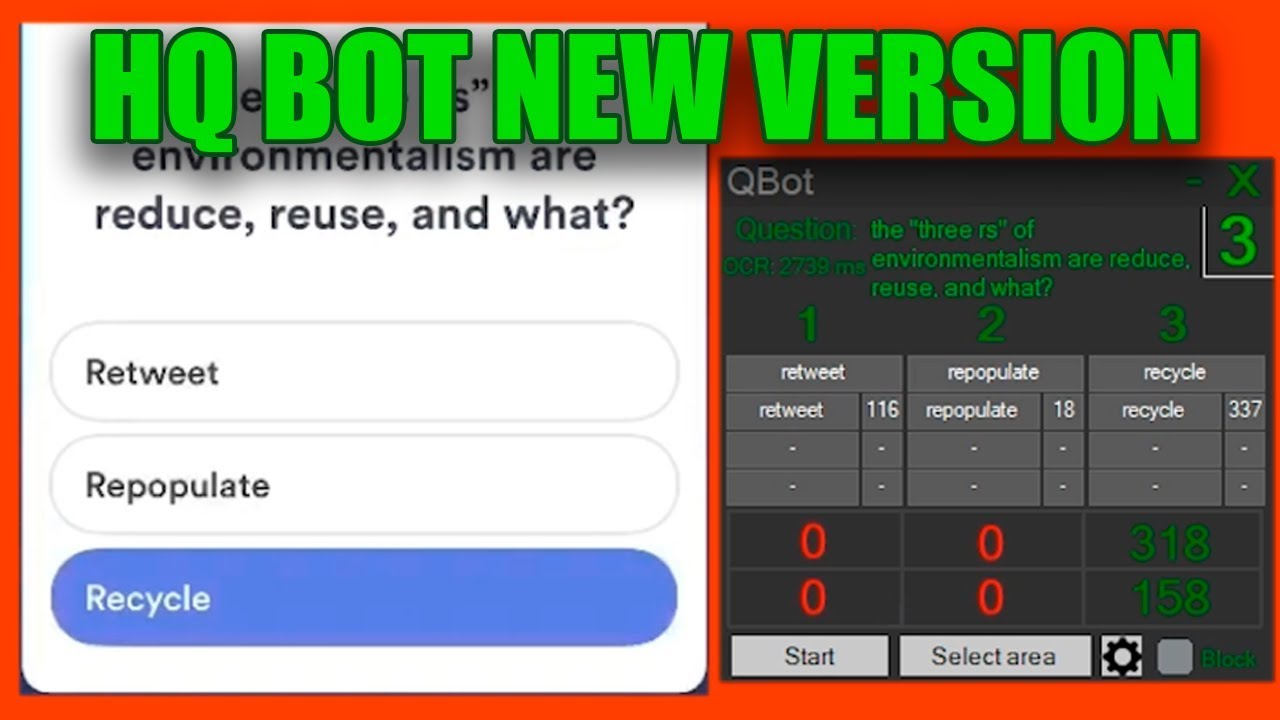 HQ Trivia Bot New Version!