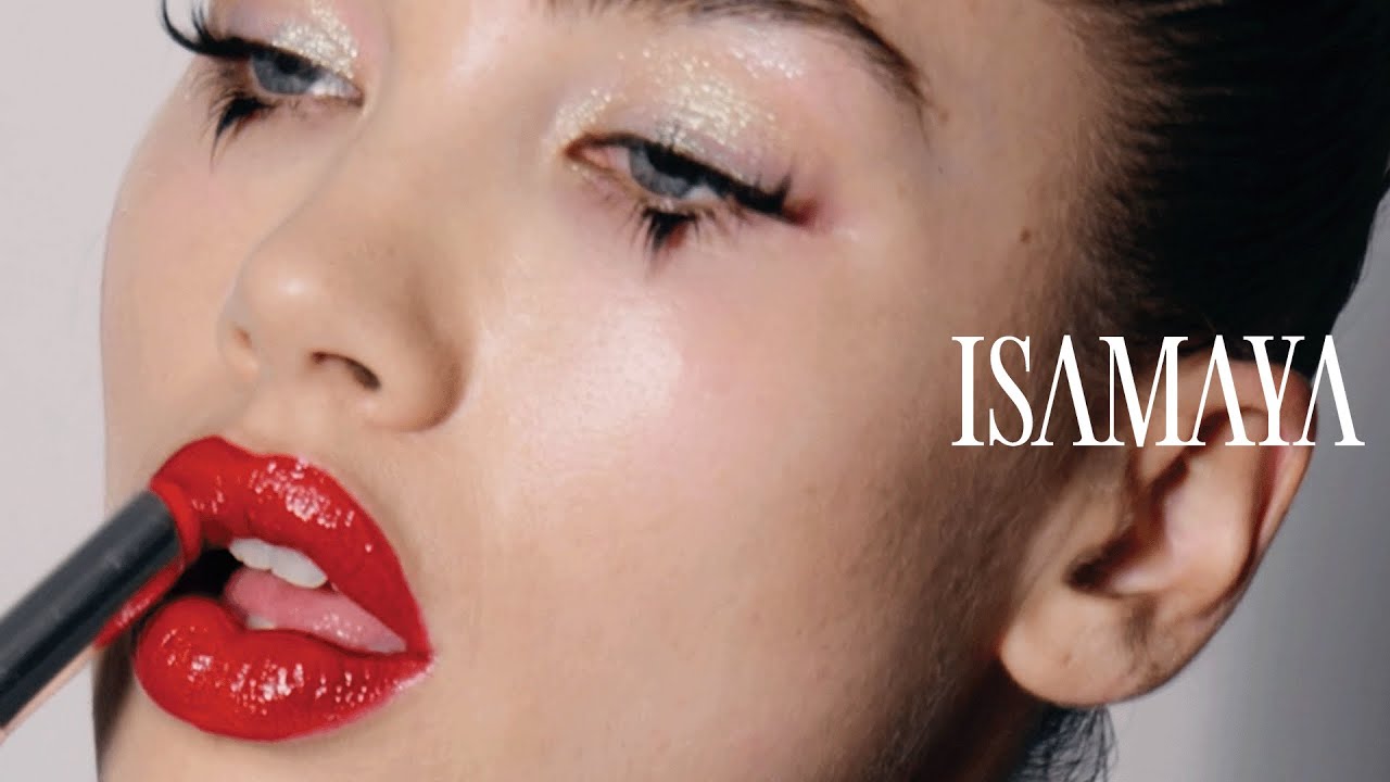 Spiked Lash and Red Lip Fashion Week Look | ISAMAYA BEAUTY