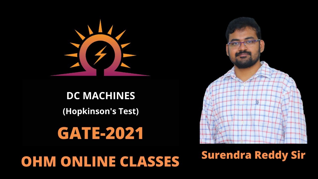 Hopkinson's Test | DC Machines | KPTCL| OHM Online | EE | AE Exam