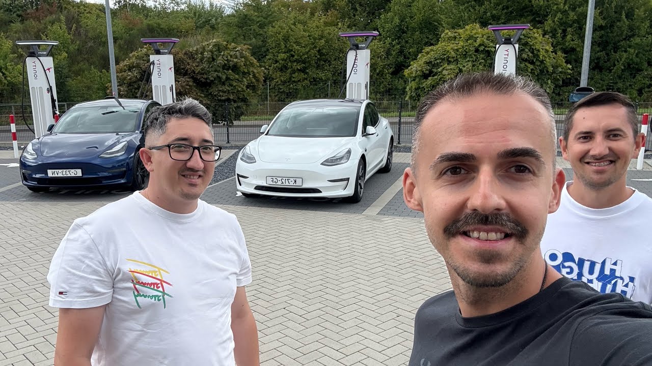 Nerabdare, emotii, si un drum lung - Am cumparat 2 Tesla model 3• In Olanda cu clientul meu Catalin.