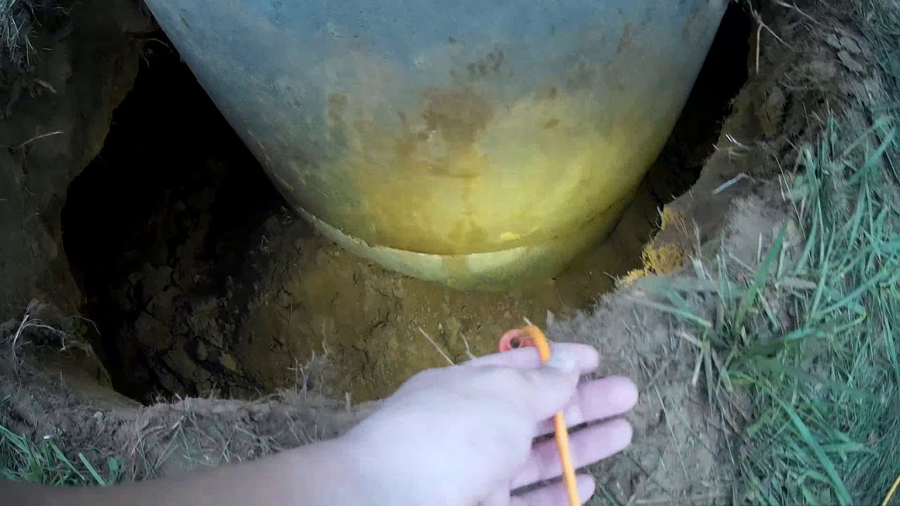 ужас после копки колодца на плывуне
