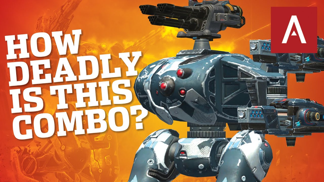 War Robots - DEADLY COMBO Cerberus Avenger With Atomizer Weapons Max MK2 | WR Gameplay
