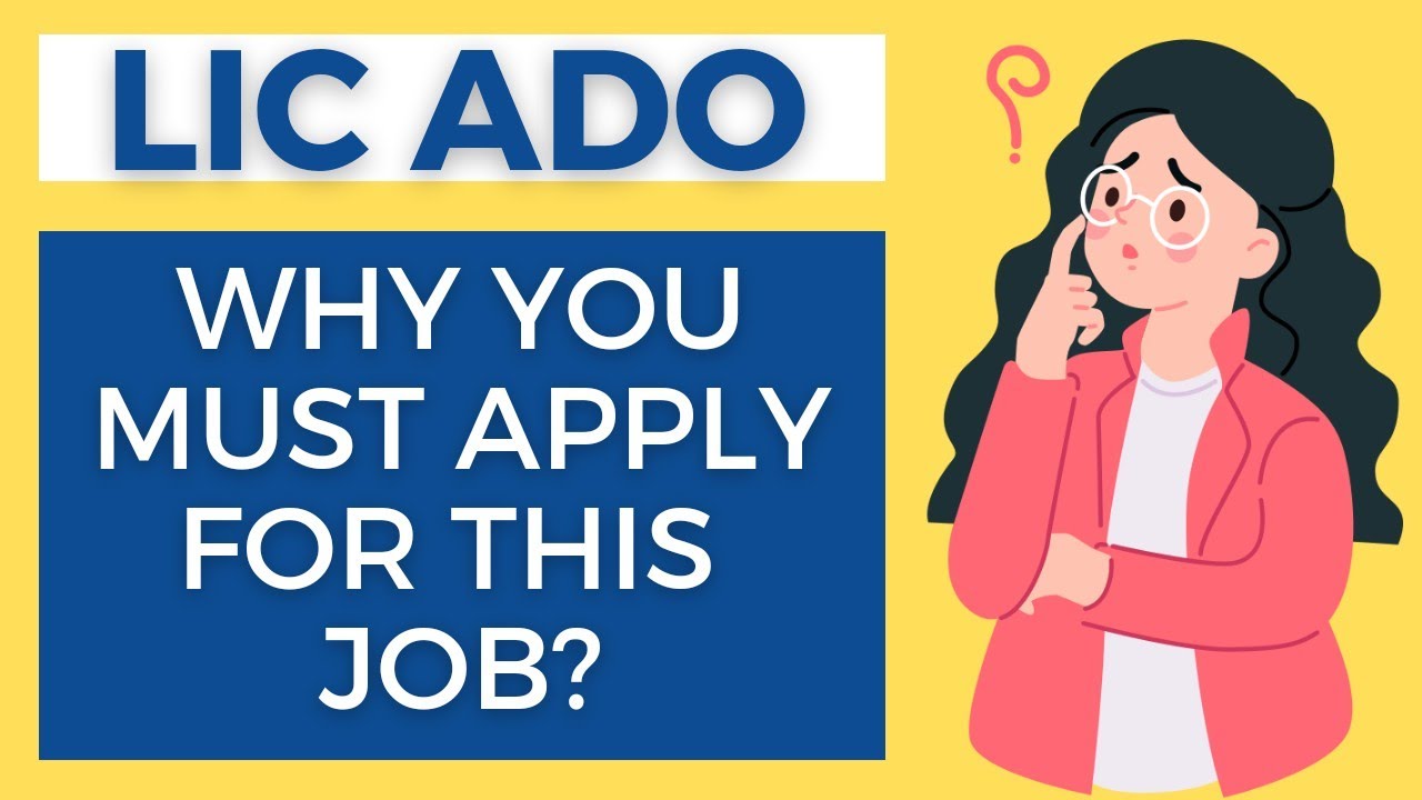 LIC ADO 2023 | Why Apply? Banker Couple