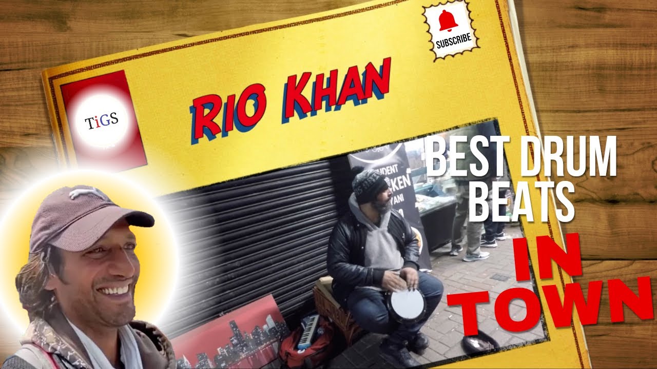 BEST DRUM Beats in TOWN | ft. RiO Khan | The INSPiRATION GiLL Show | #drummer #music #streetmusic