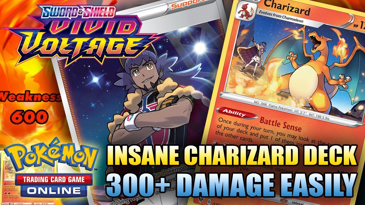 CHARIZARD LEON DECK IS CRAZY GOOD!! Pokemon TCG (Vivid Voltage Decklist)