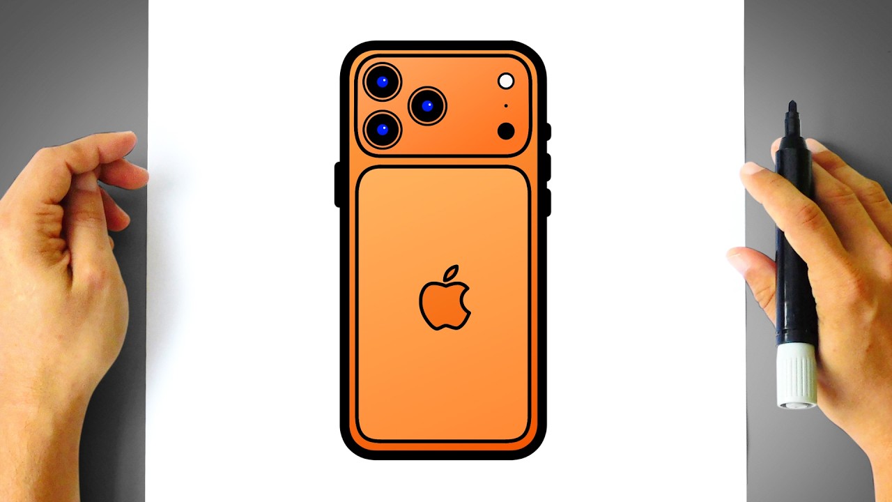Как нарисовать iPhone 17 Pro Max