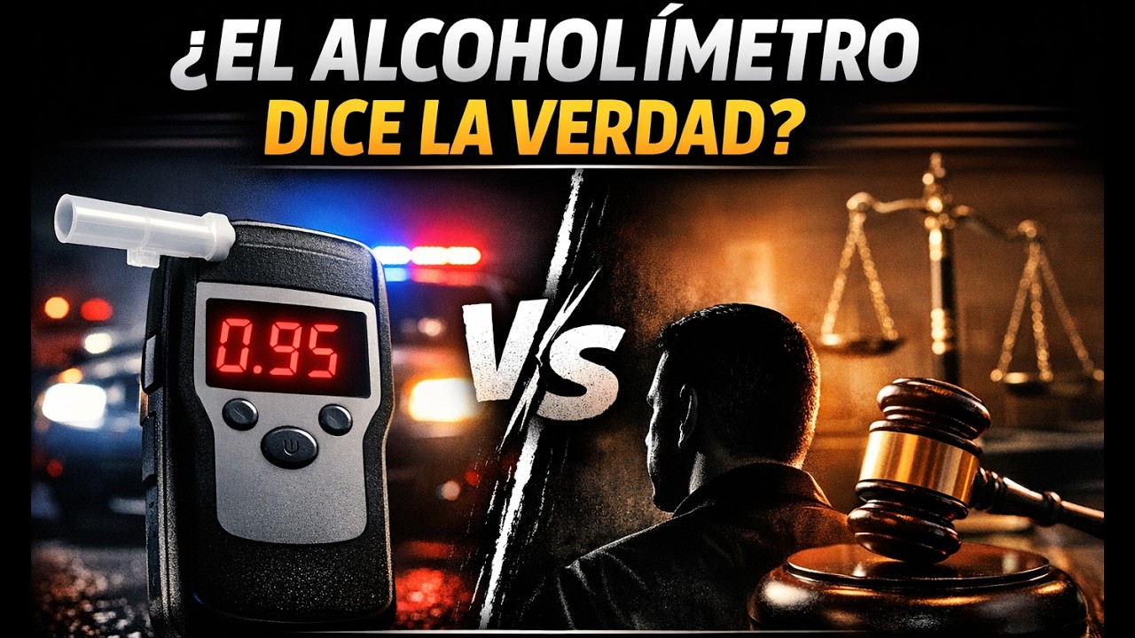 ¿El Alcoholímetro Dice la Verdad? | Ciencia, Errores y Valor Legal en Juicio