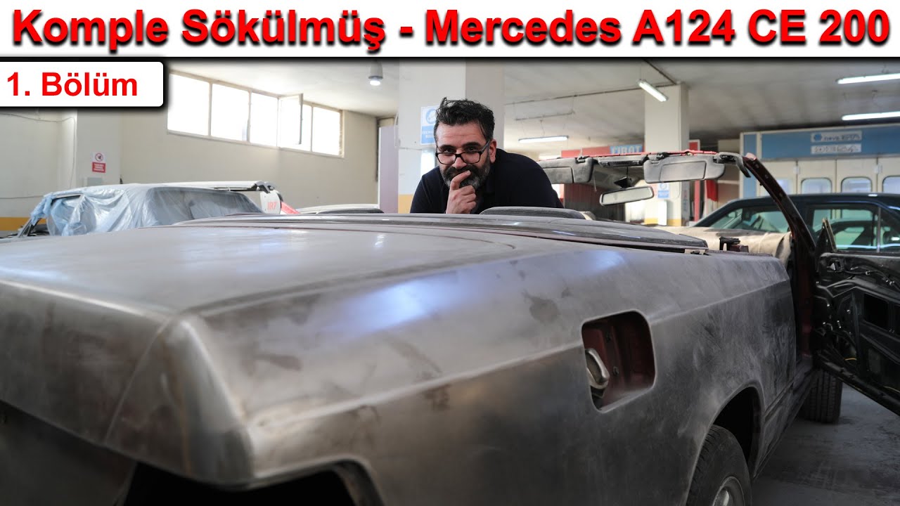 Komple Sökülmüş Mercedes  A124 CE200