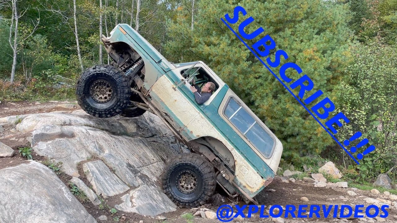 Big block Ford Broncos and Suzuki samurai Minden trail tour sept 2021