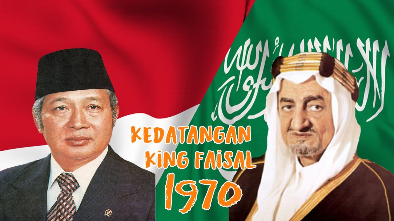 Kedatangan Raja Faisal di Jakarta 1970 - HD