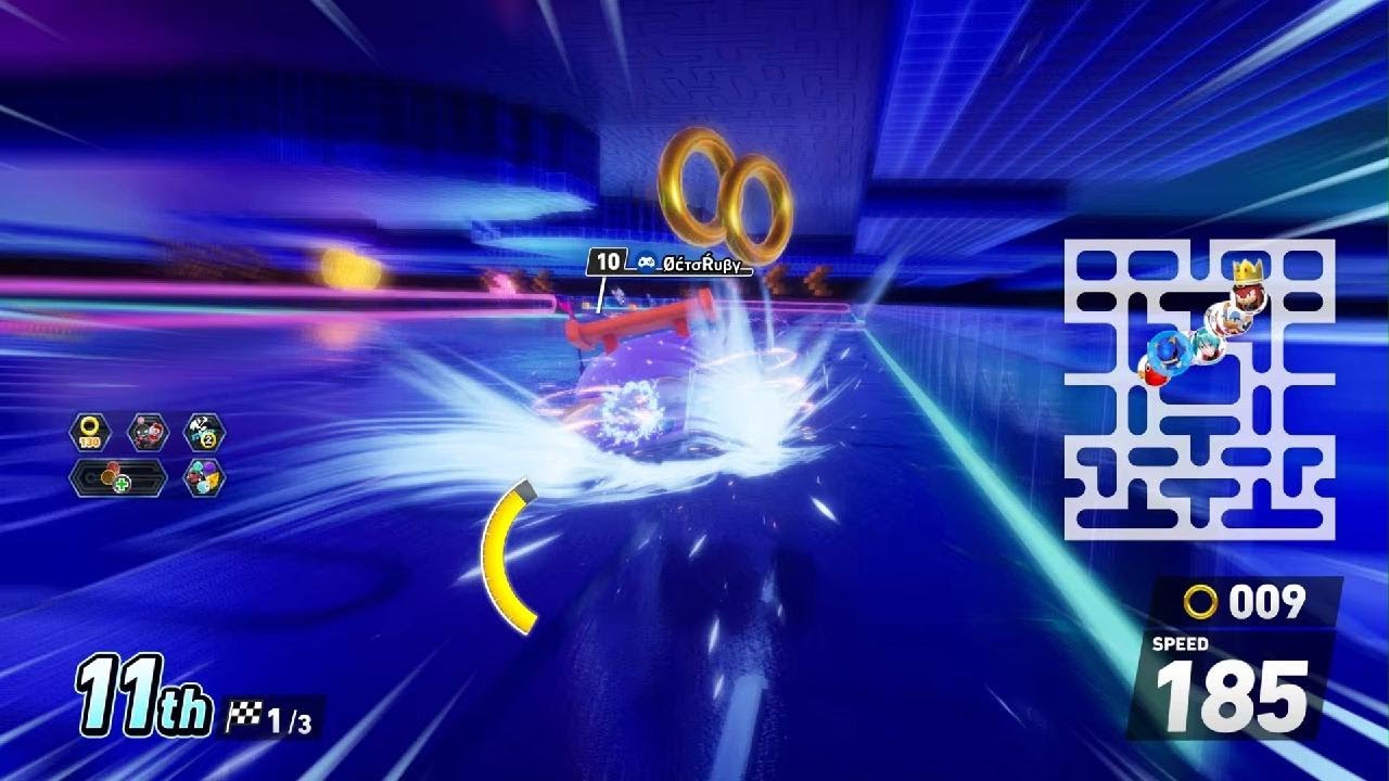 Sonic Racing: CrossWorlds Pac-Man Track