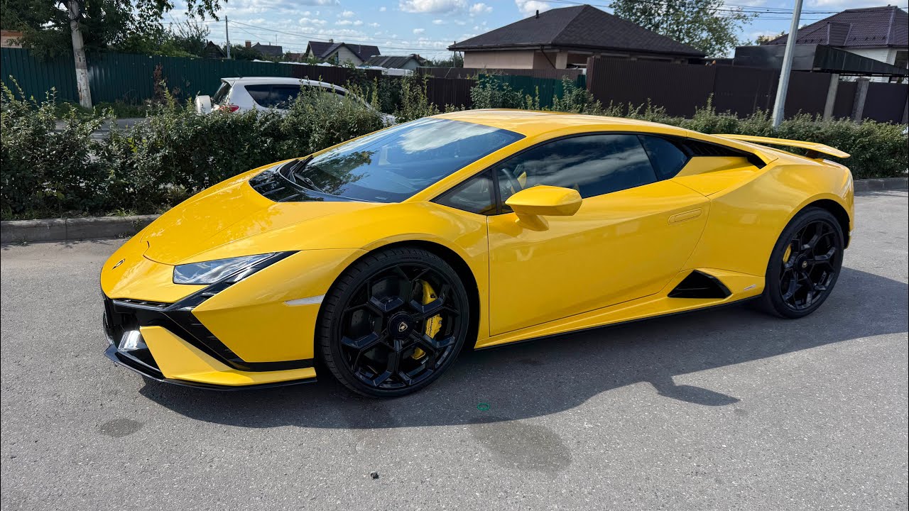 Тест Драйв Lamborghini Huracan Tecnica 2023г, 700км, 29.000.000 рублей.