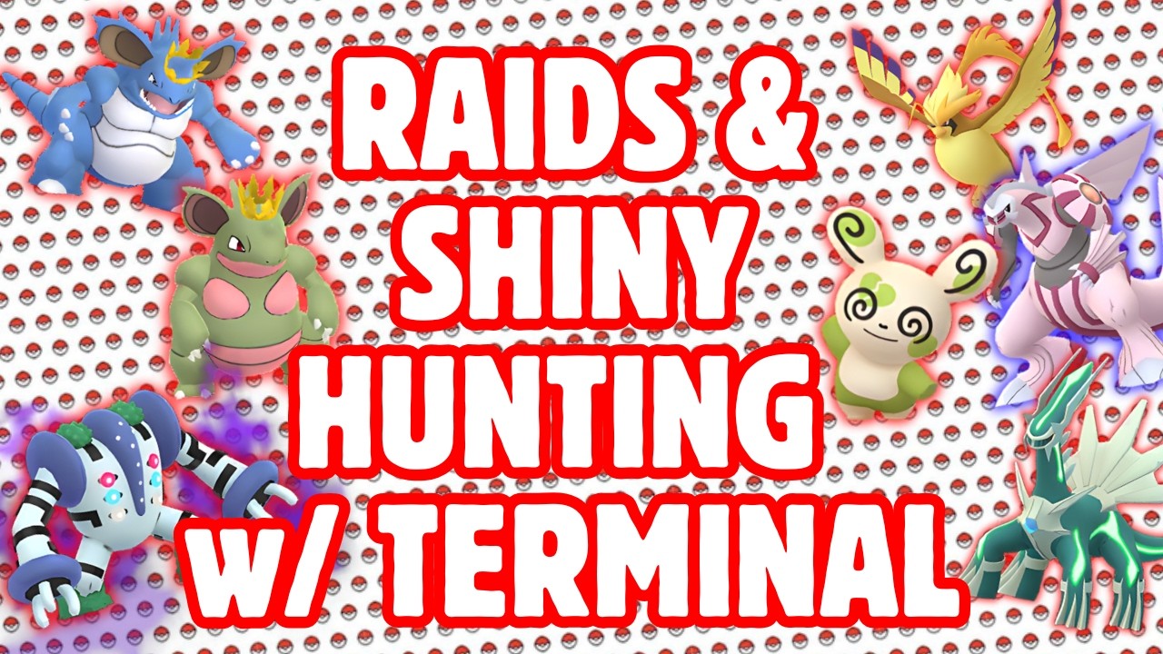 ❤️ Love is in the Air ❤️‍🩹 Shiny Nido's ✨Raids & Shiny Hunting with Terminal! Pokémon Go Live!✨