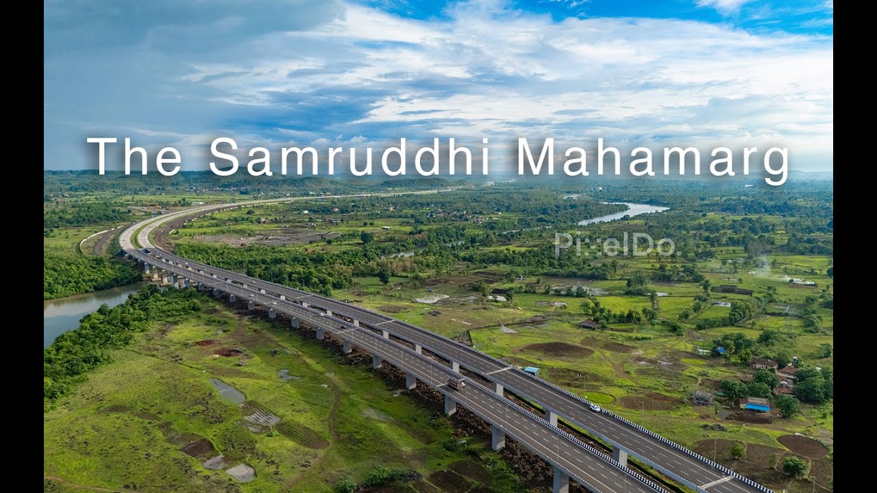 The Samruddhi Mahamarg - Drone Video
