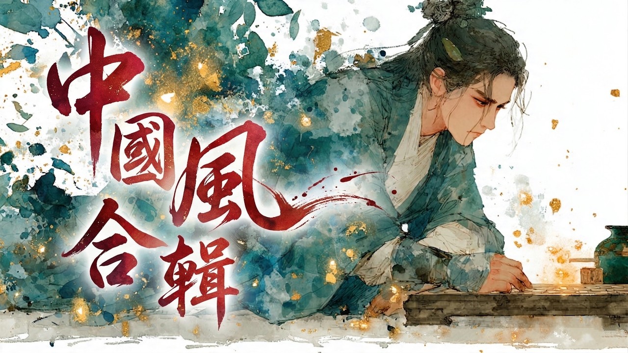 🎧一曲入魂！男聲必唱🎙️中國風神曲合輯01 -【墨韻音穀】| 沉浸式閱讀、創作、工作伴奏音樂 | 新國風 Original | 動態歌詞 Pinyin Lyrics | 高音質