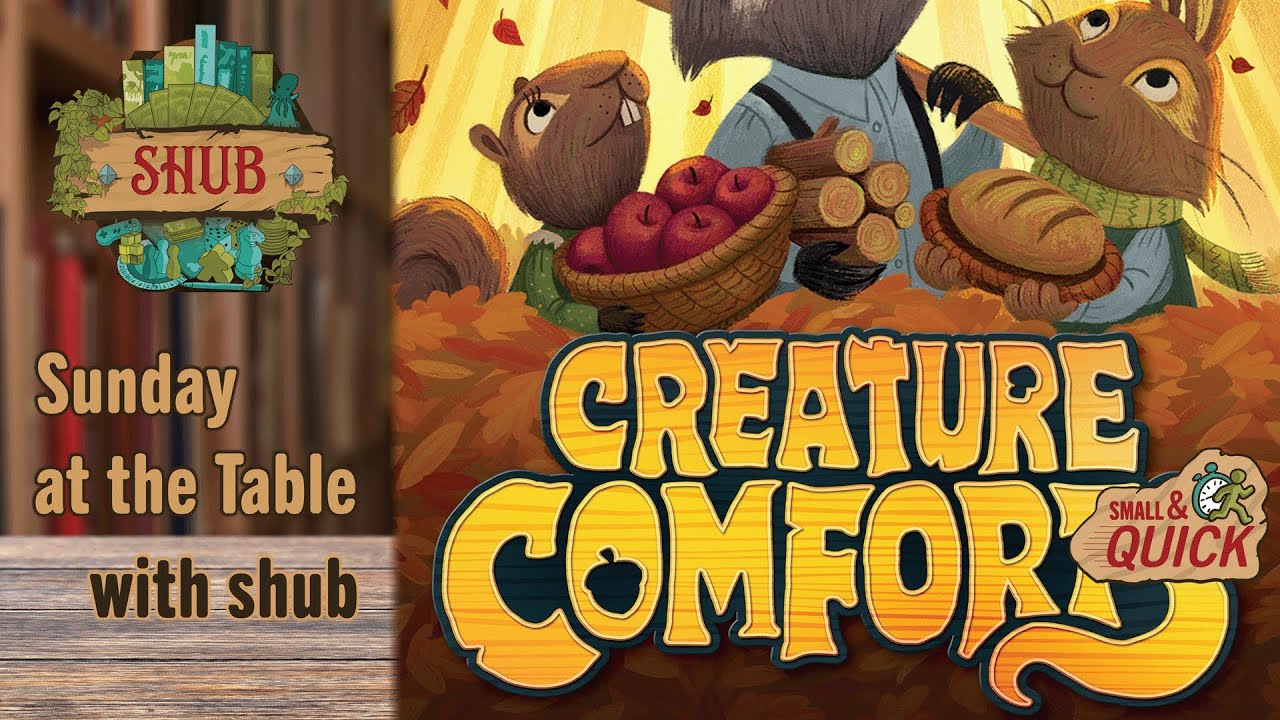 Creature Comforts - Solo Playthrough (with expansions)