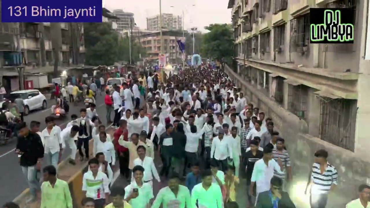 Big rood show Bhim jaynti Kalyan city full hard work only dj limbya 9930847541