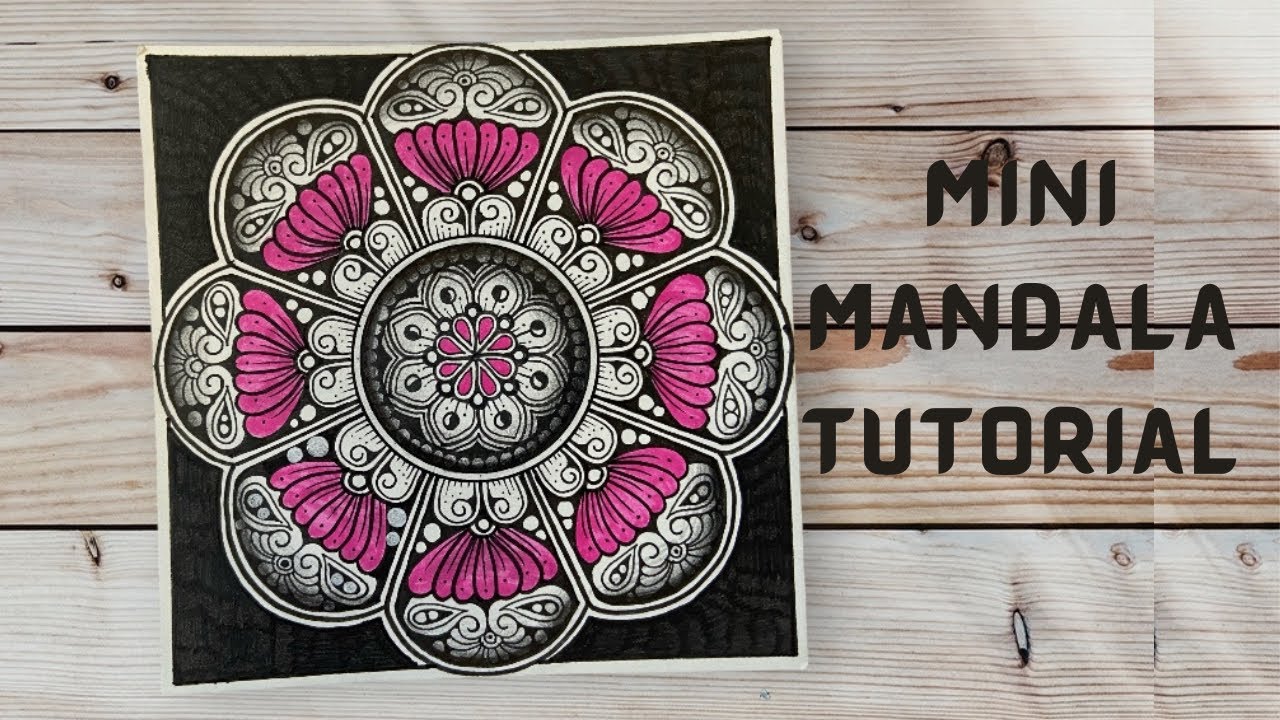 Mini Mandala | Mini-mandala Series Ep-1 | My World Of Mandalas | MWM