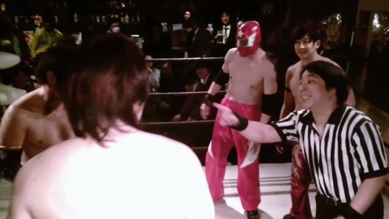 トリプルE！ 2019年 3月8日 木高イサミ＆滝澤大志 vs 仲川翔大＆エキナンエストレージャ酒場プロレス