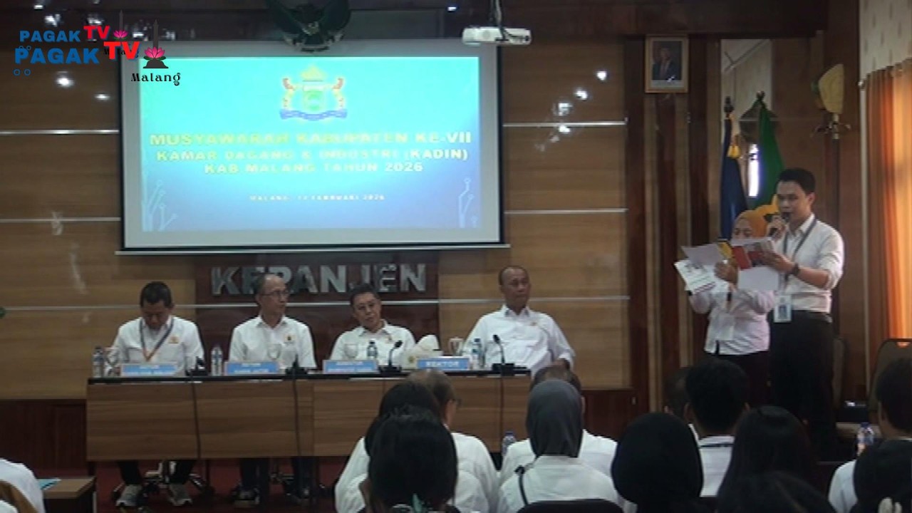 *PAGAK TV* MUKAB KAMAR DAGANG DAN INDUSTRI (KADIN) KABUPATEN MALANG DI UNIVERSITAS KEPANJEN MALANG
