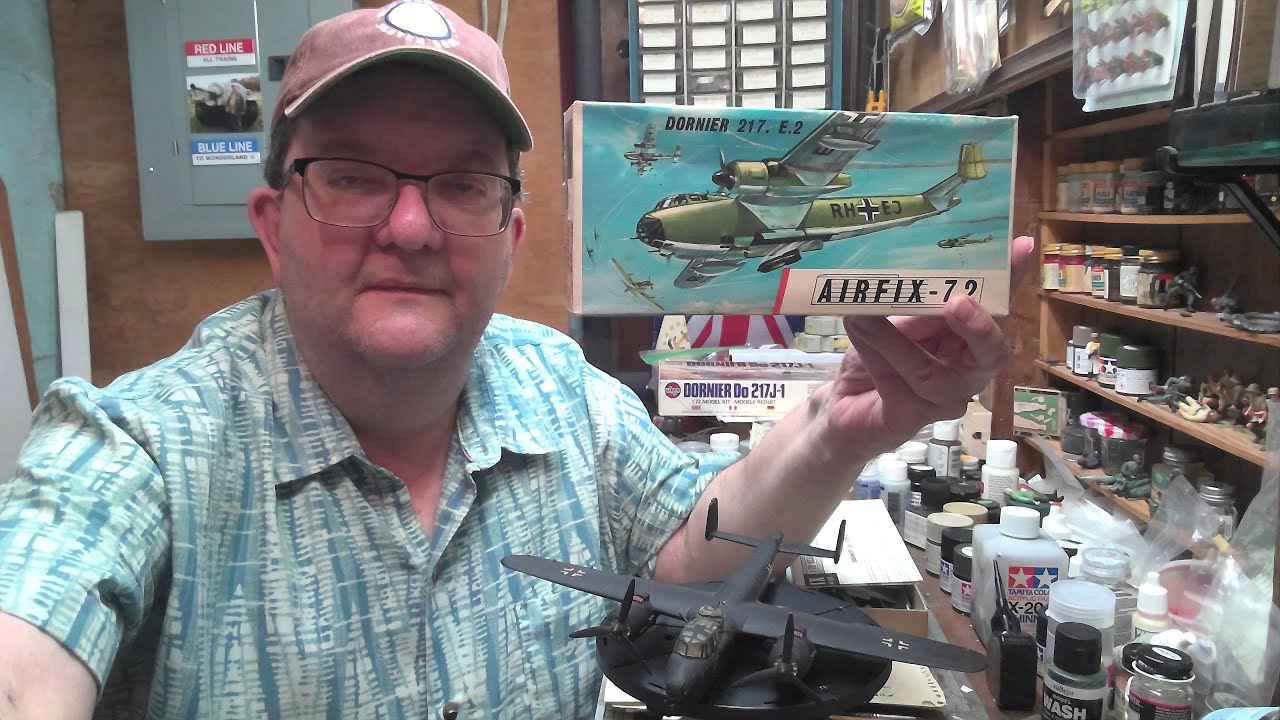 Model Building - Airfix Dornier 217 E & J