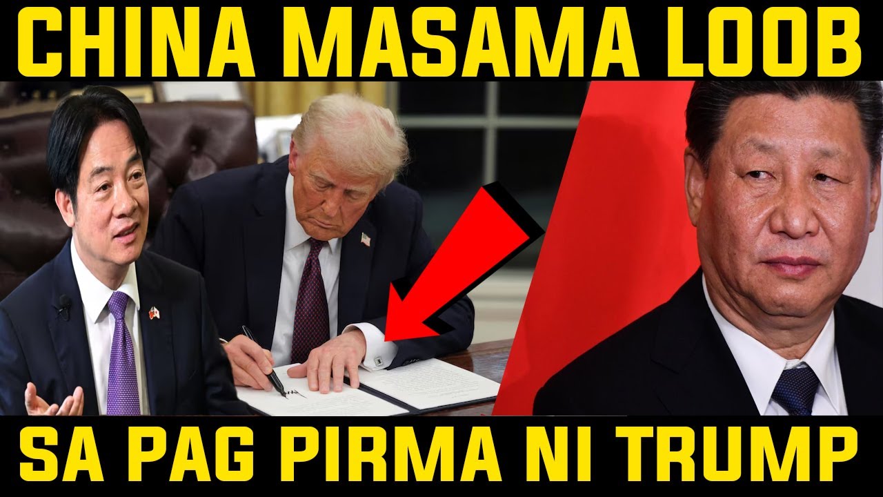 CHINA DISMAYADO SA PIRMA NI TRUMP! HINDI NILA MATANGGAP