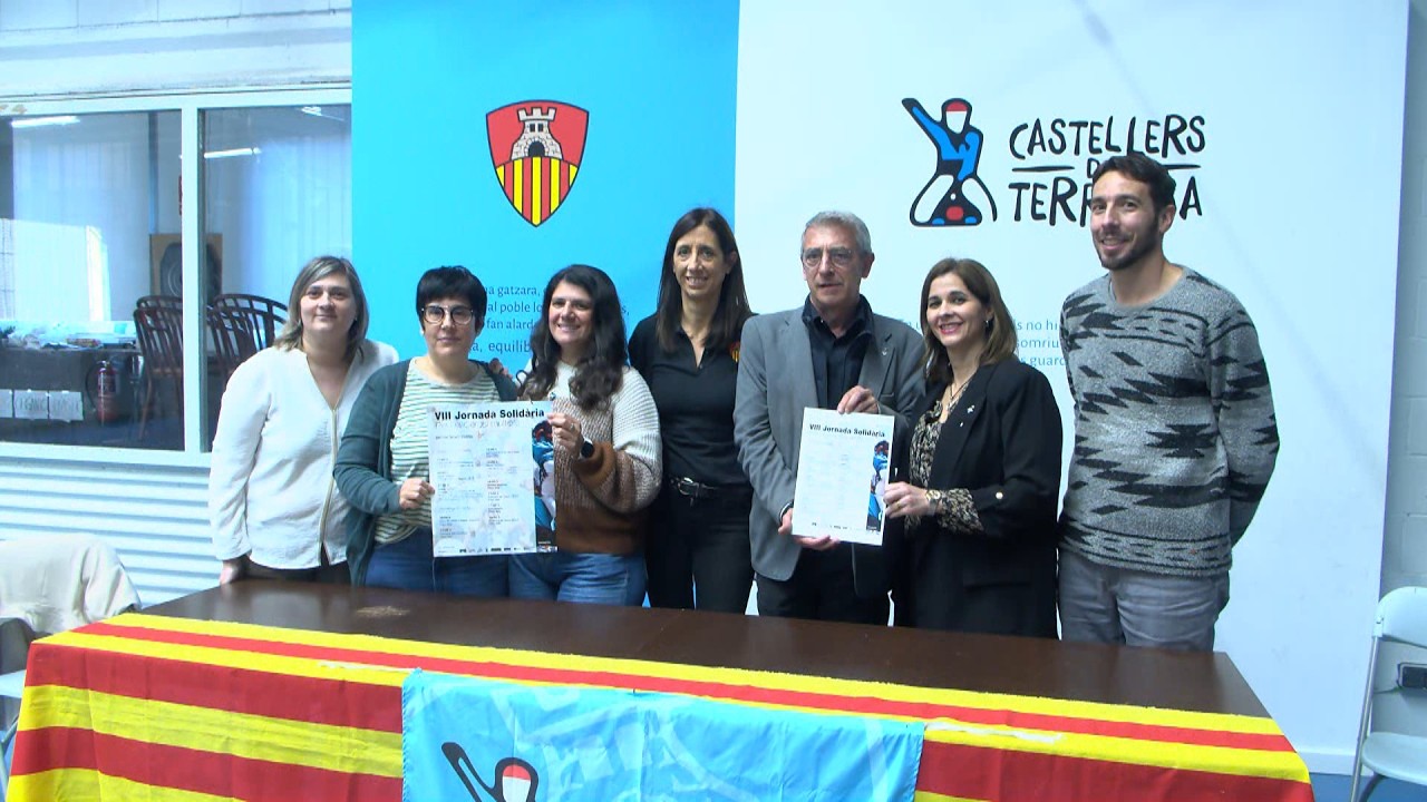 Els Castellers dedicaran la festa solidària dels dies 21 i 22 a l'esclerosi múltiple