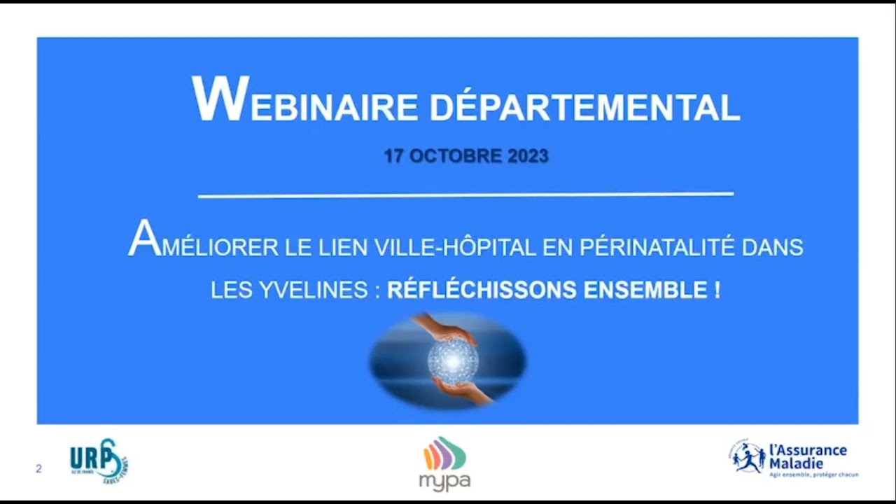 Webinaire : améliorer le lien ville-hôpital en périnatalité dans les Yvelines