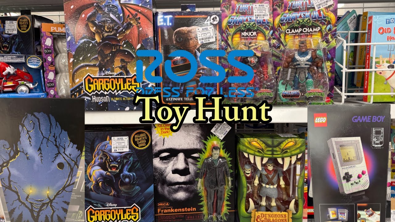 Игрушки Neca в Ross!!/ Рождество уже в Walmart? (Охота за игрушками)