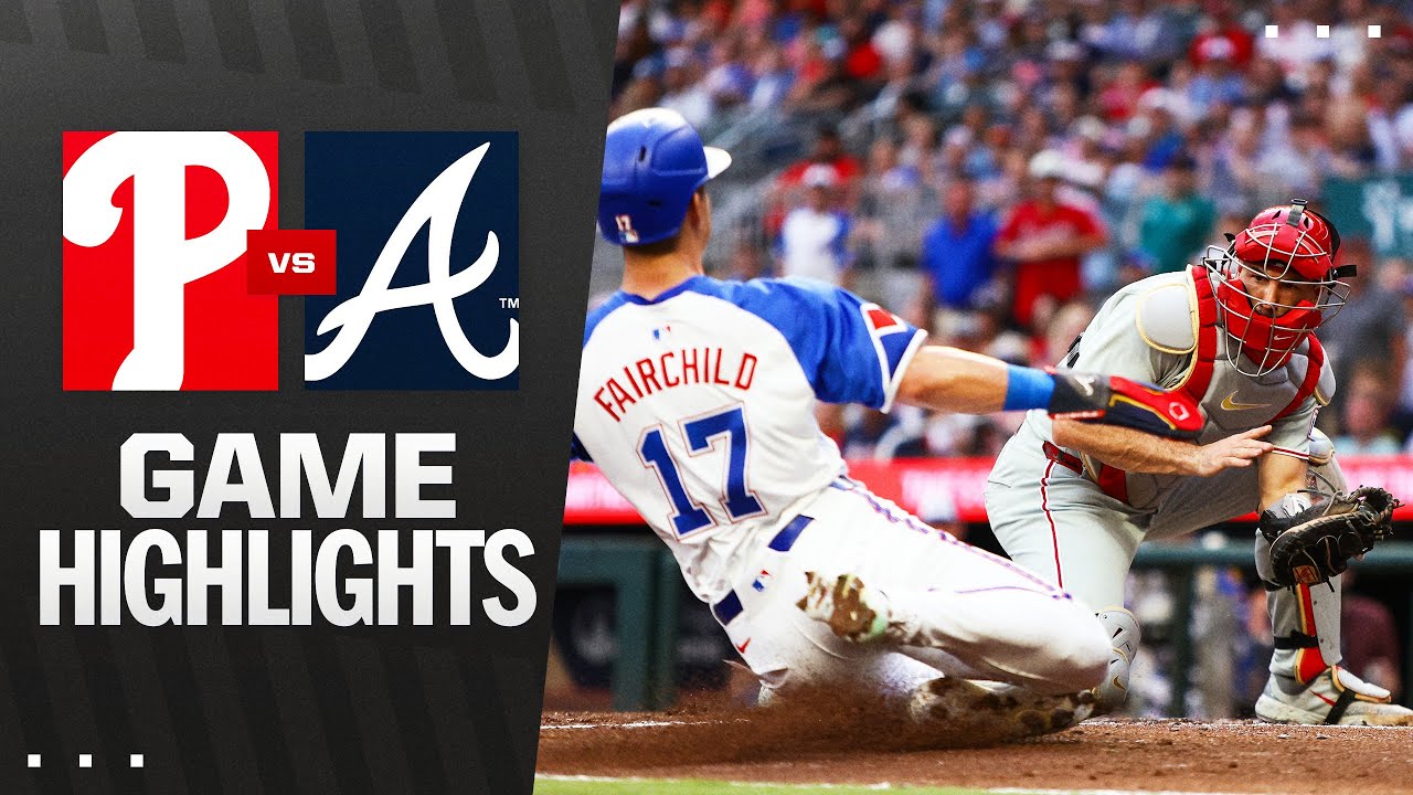 Phillies vs. Braves Game Highlights (6/28/25) | MLB Highlights