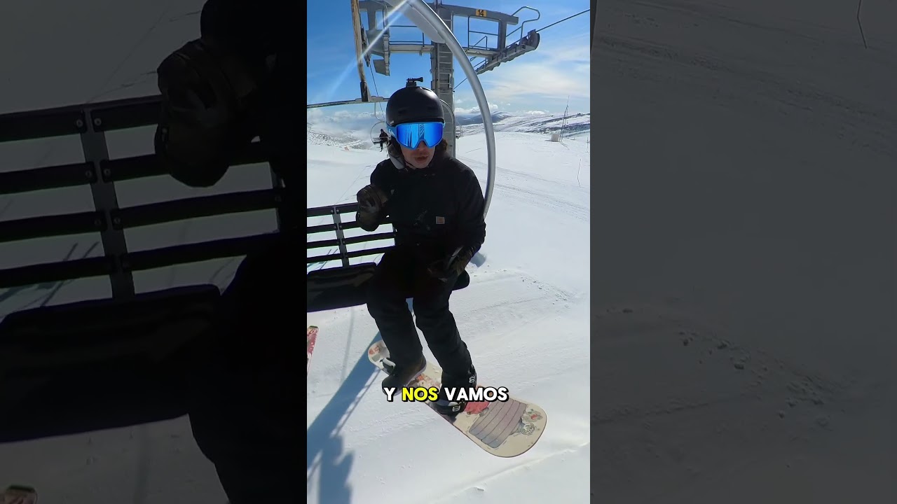 COMO BAJAR DEL TELESILLA #tips #tutorial #consejos #snow #snowboarding #invierno #andorra #huesca