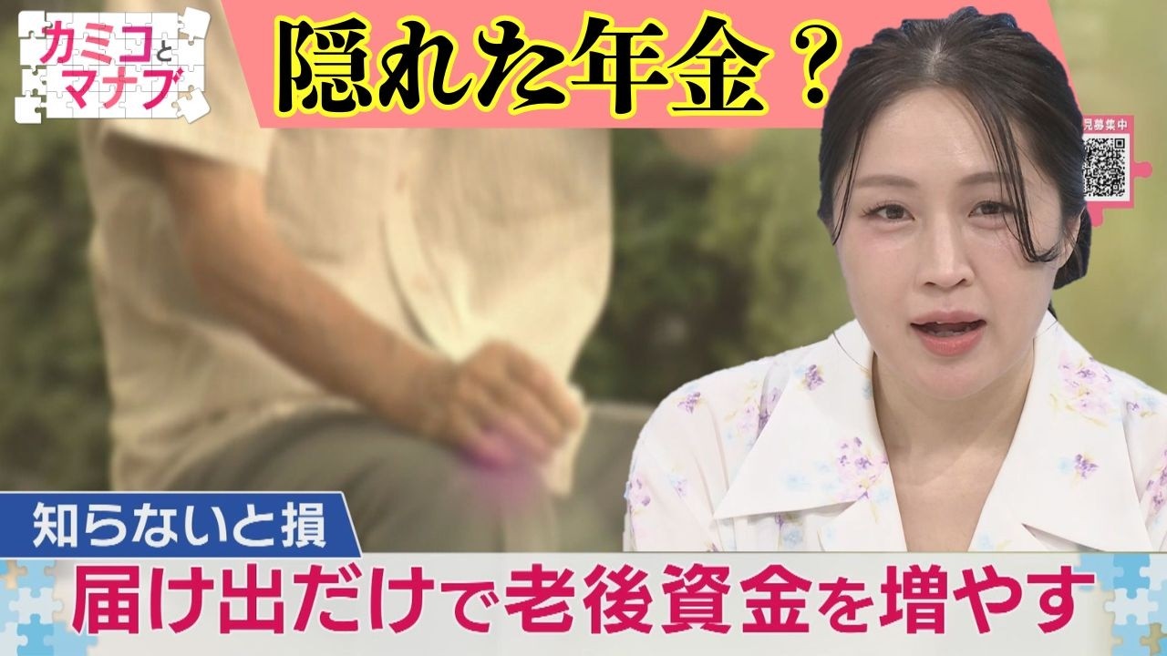 【隠れた年金？】知らないと損！届け出だけで老後資金を増やす｜カミコとマナブ｜ピタニュー特集