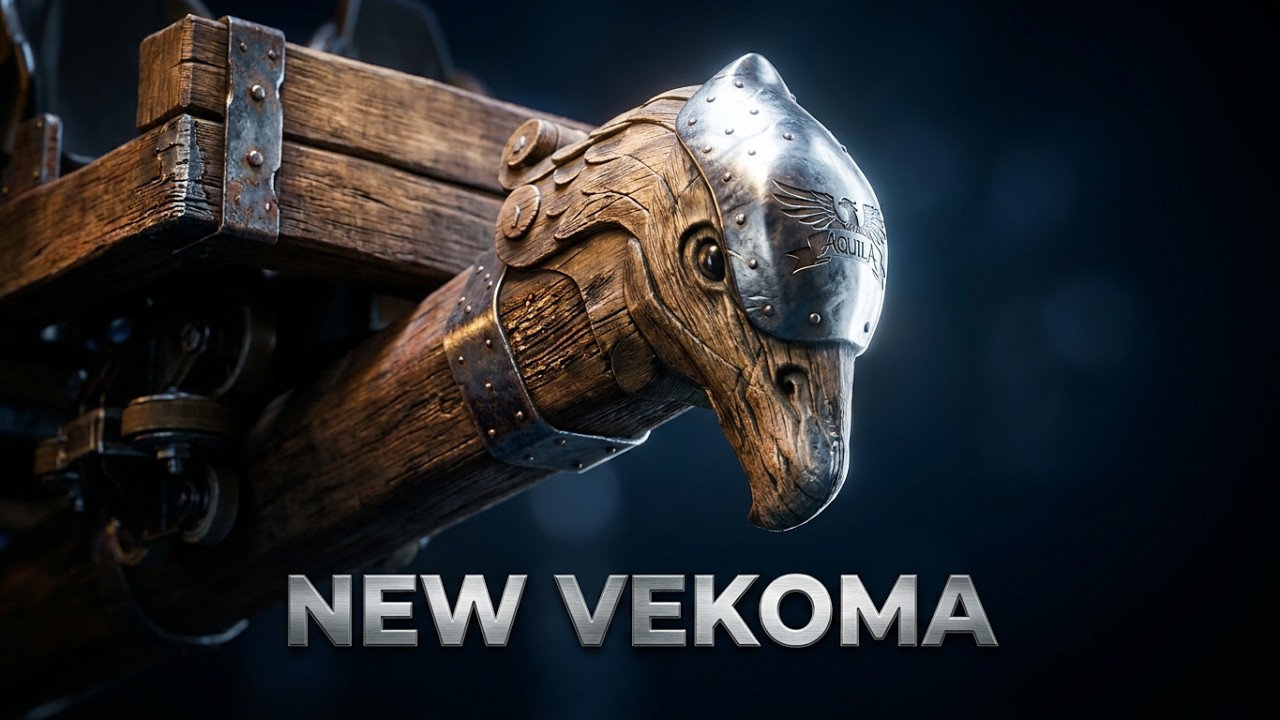 Vekoma Unveiling Aquila Rollercoaster train for Mandoria IAAPA Europe 2024