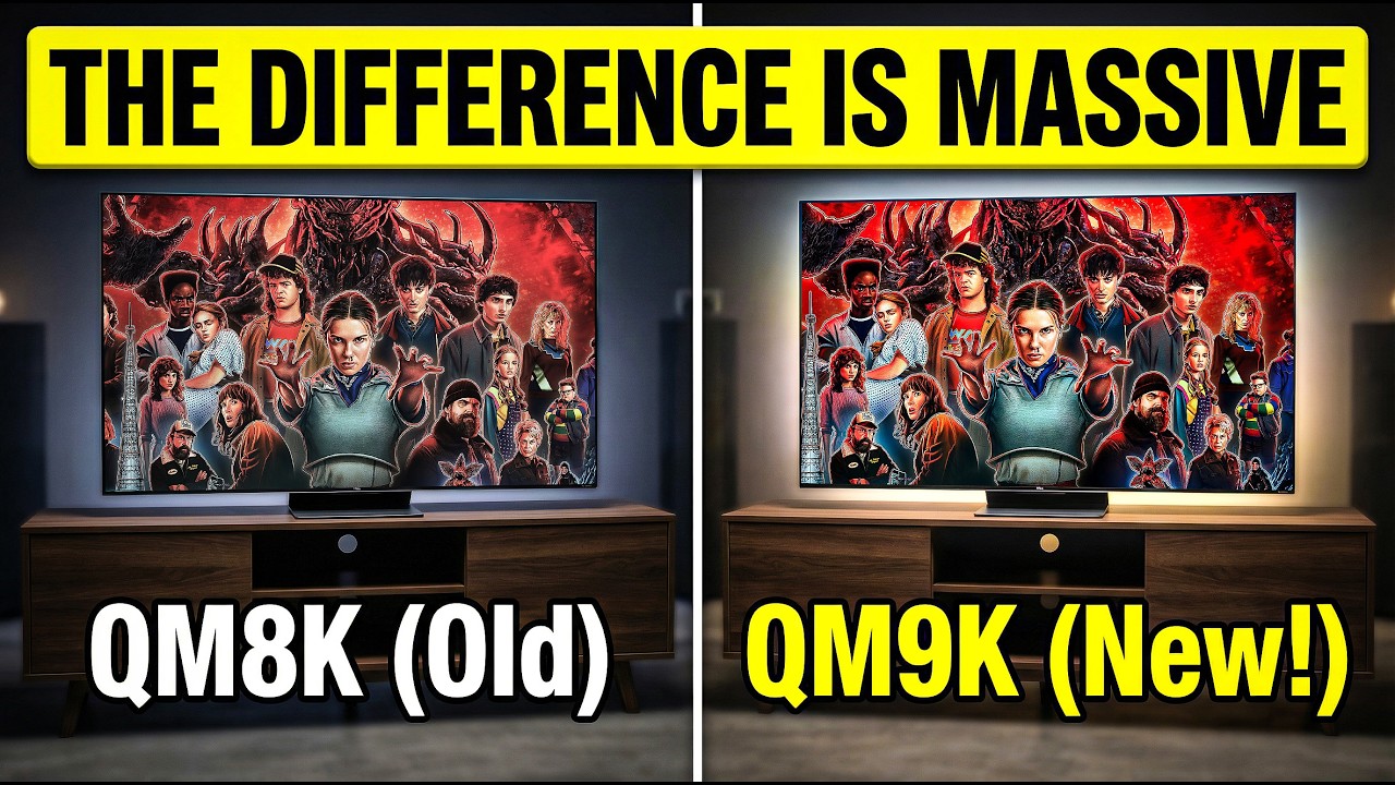 TCL QM9K kontra QM8K: Kt&oacute;ry telewizor Mini-LED jest NAPRAWDĘ wart swojej ceny?